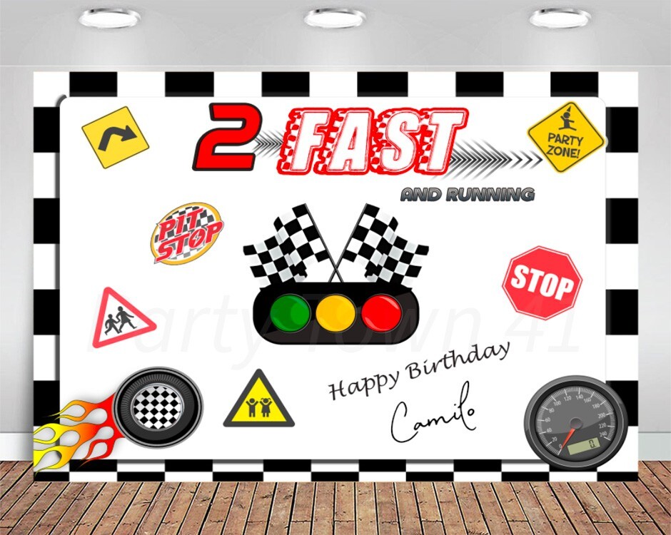 CUSTOM TWO FAST BIRTHDAY ALL AGE Backdrop-BASKETBALL PHOTO SHOOT- SIZE 7ftxH5 gallery