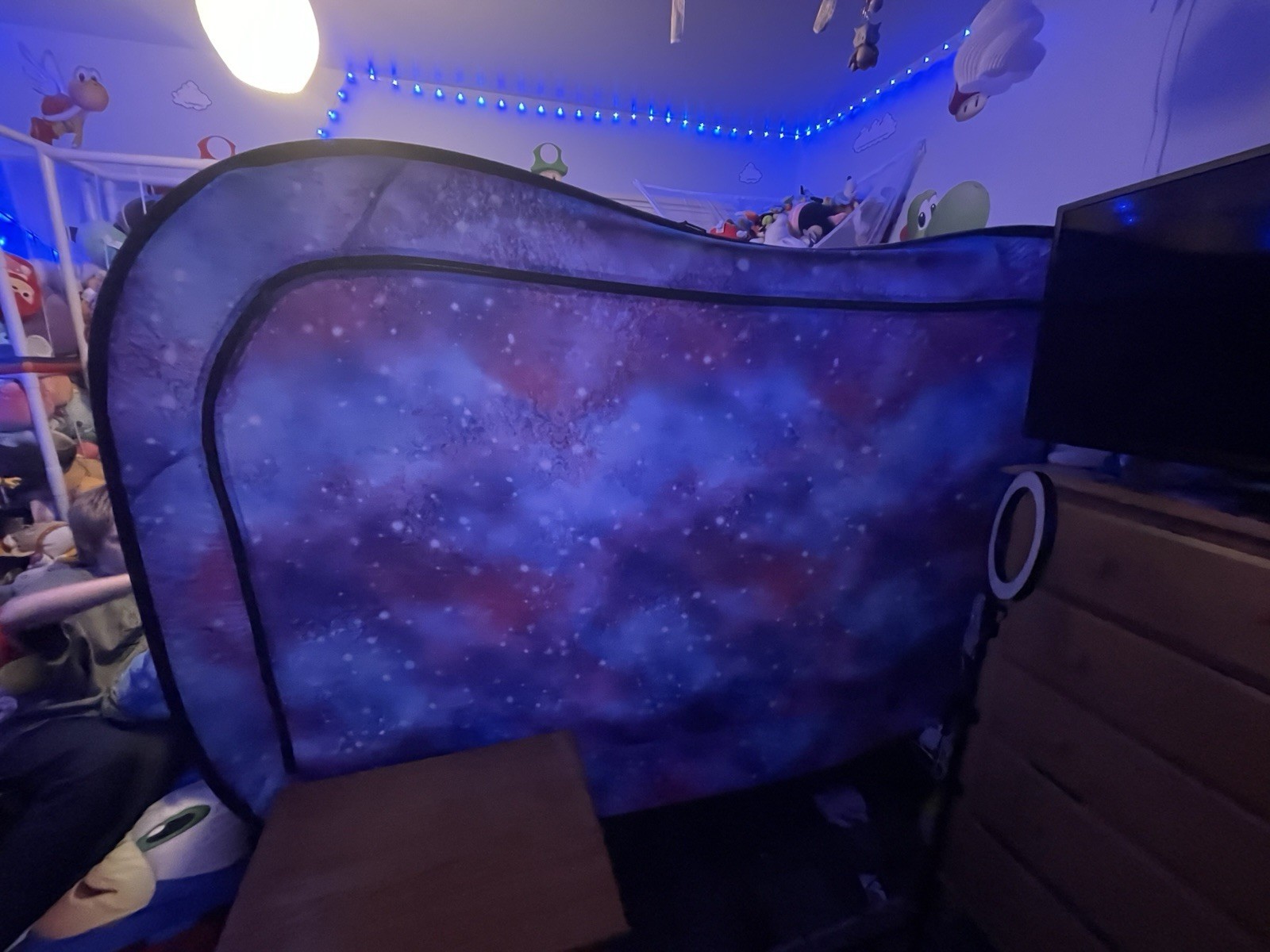 Full Size - Privacy Pop up Tent - Eclipse/galaxy/tie Dye Pattern gallery