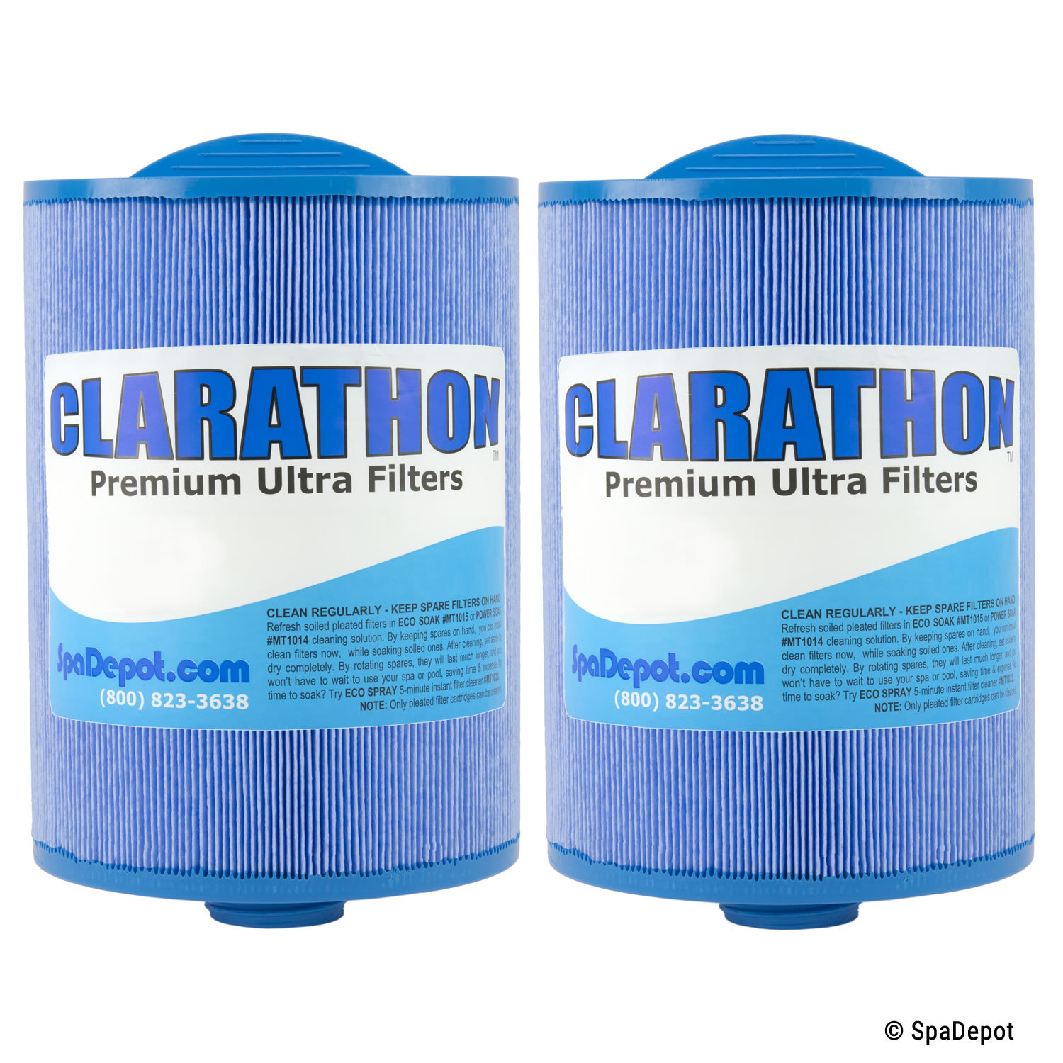 Antimicrobial Hot Tub Filter Cartridges - PWW50-P3-M FC-0359M 6CH-940 - 2 Pack gallery