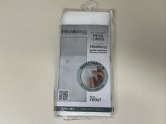 Hookless Shower Curtain Liner Polyester Frost 70″ x 54″ 369836