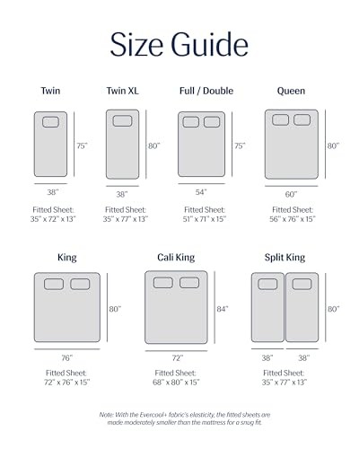 Evercool+ Fitted Sheet, King Size, 15" Deep (up King (72"X76"X15") Light Gray gallery