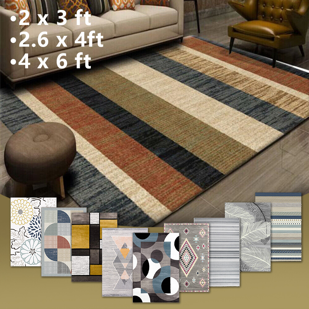 Contemporary Area Rugs Velvet Kitchen Room Carpet Floor Door Mat Runner Non-slip gallery
