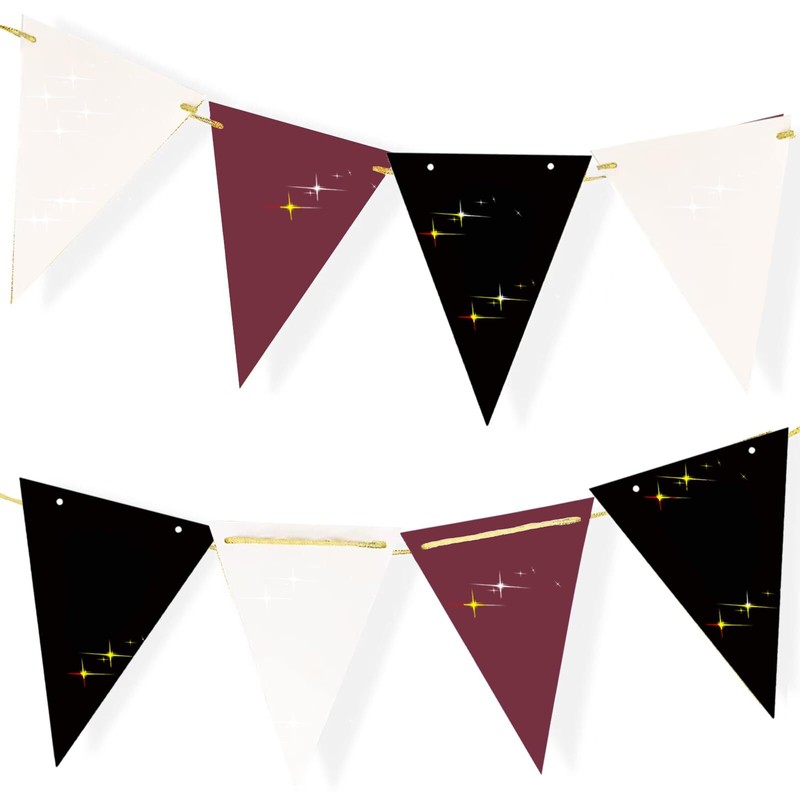 Graduation Party Decorations Maroon Black 2024/Burgundy Black Graduation Deco... gallery