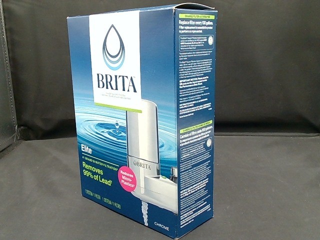 For Brita Elite Faucet Mount Filtration System Chrome Removes 99% Lead gallery