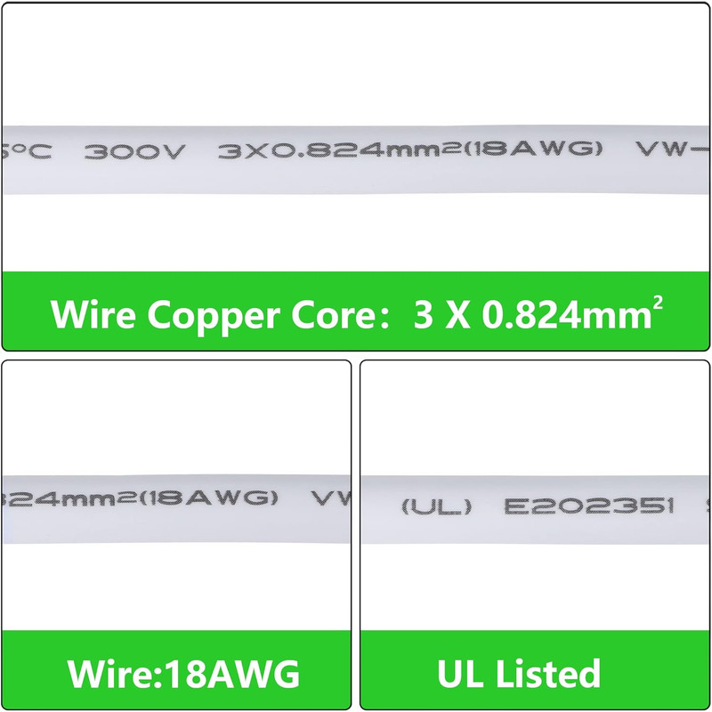 UL-LP Certification T5 T8 LED Lamp Connecting Wire for Ceiling Lights - Daylight gallery