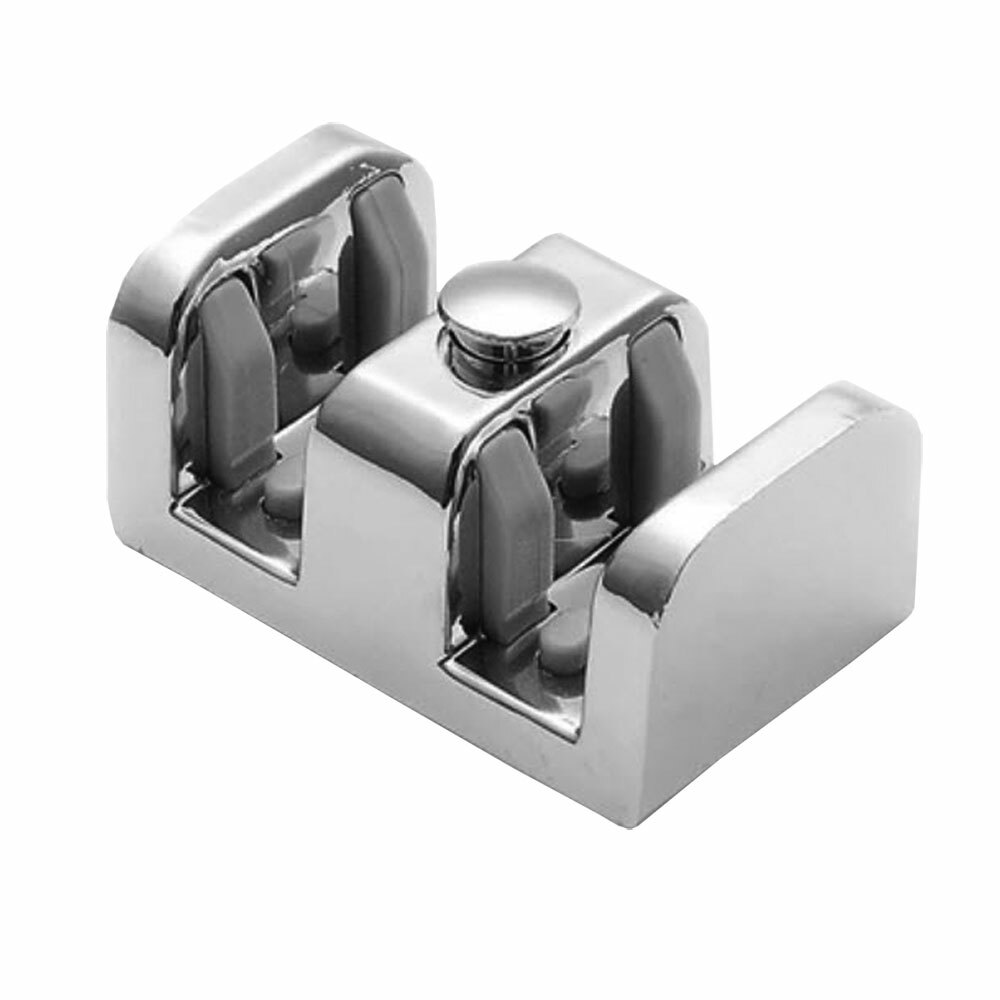 Shower Door Bottom Guide for Frameless Bypass Shower Enclosures up to 3/8" Glass gallery