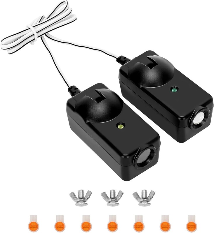Universal Garage Door Safety Sensor Kit - Easy Installation & Safety Assurance gallery