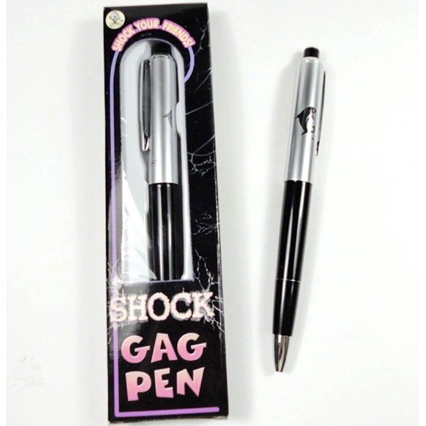 Shocking Electric Pen Prank Shock Trick Novelty Metal Joke Gag Toy Gift Fun USA gallery