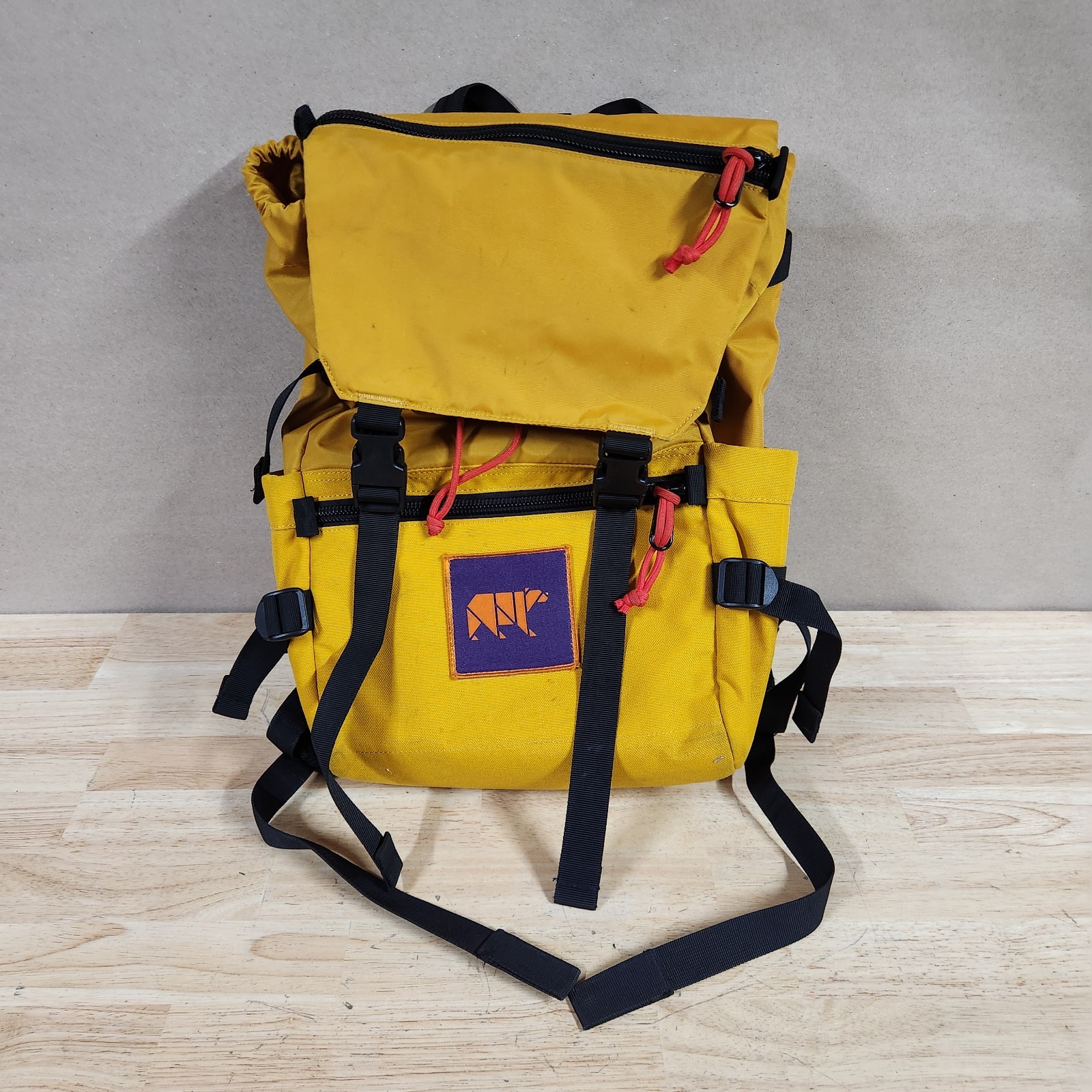 Topo Designs Rover Pack Hiking Backpack Yellow