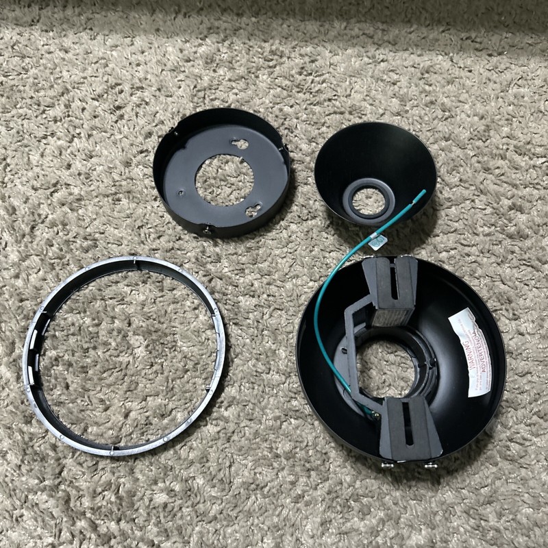 Replacement Parts for Ellard 52 Ceiling Fan 1003880454! "Mounting Bracket&Covers gallery
