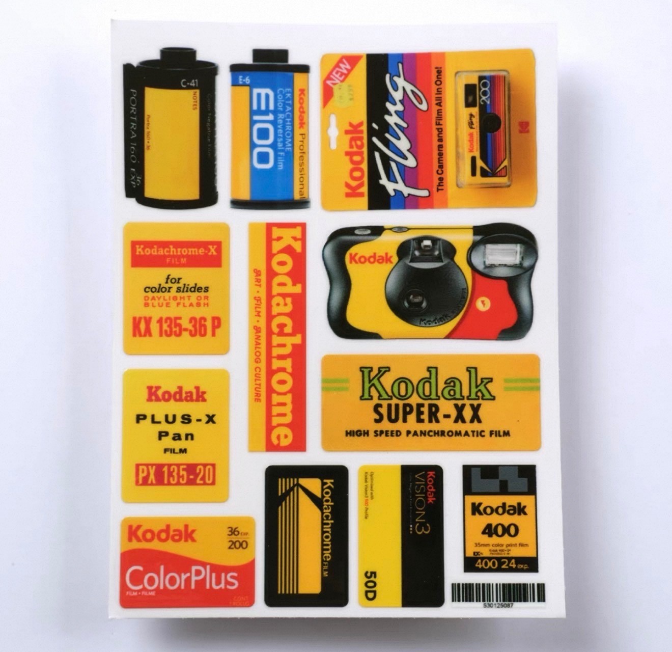 1 x Adhesive Film Camera Sticker Decal Memos for Kodak Camera gallery