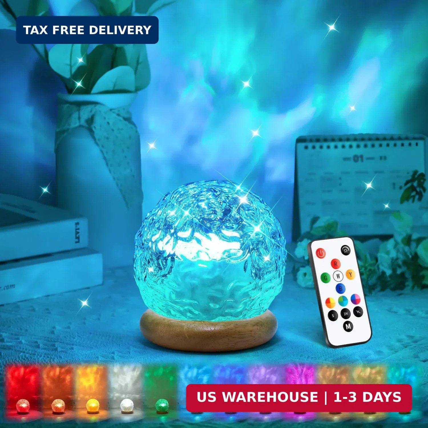 Ambient Lighting Mood Lighting,18 Colors Aurora Light Projector for Bedroom,Dimm gallery