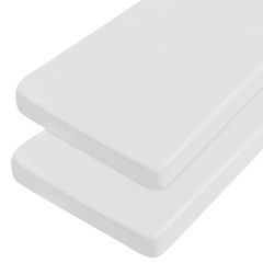 Cot Sheet 31 x 75, 2 Pack Cot Size Mattress Sheets Fitted with Narrow Twin/Camp