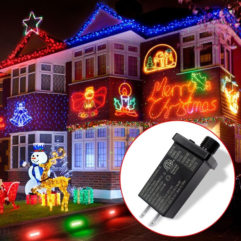 Transformer Class Two LED Power Supply, Waterproof IP44 Low Voltage Seasonal ... gallery
