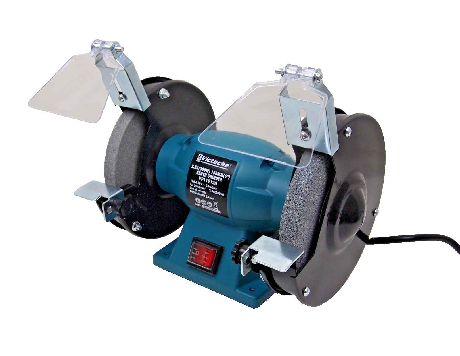 Victeche 6" Bench Grinder Grinding Polisher 300W VP11912A gallery