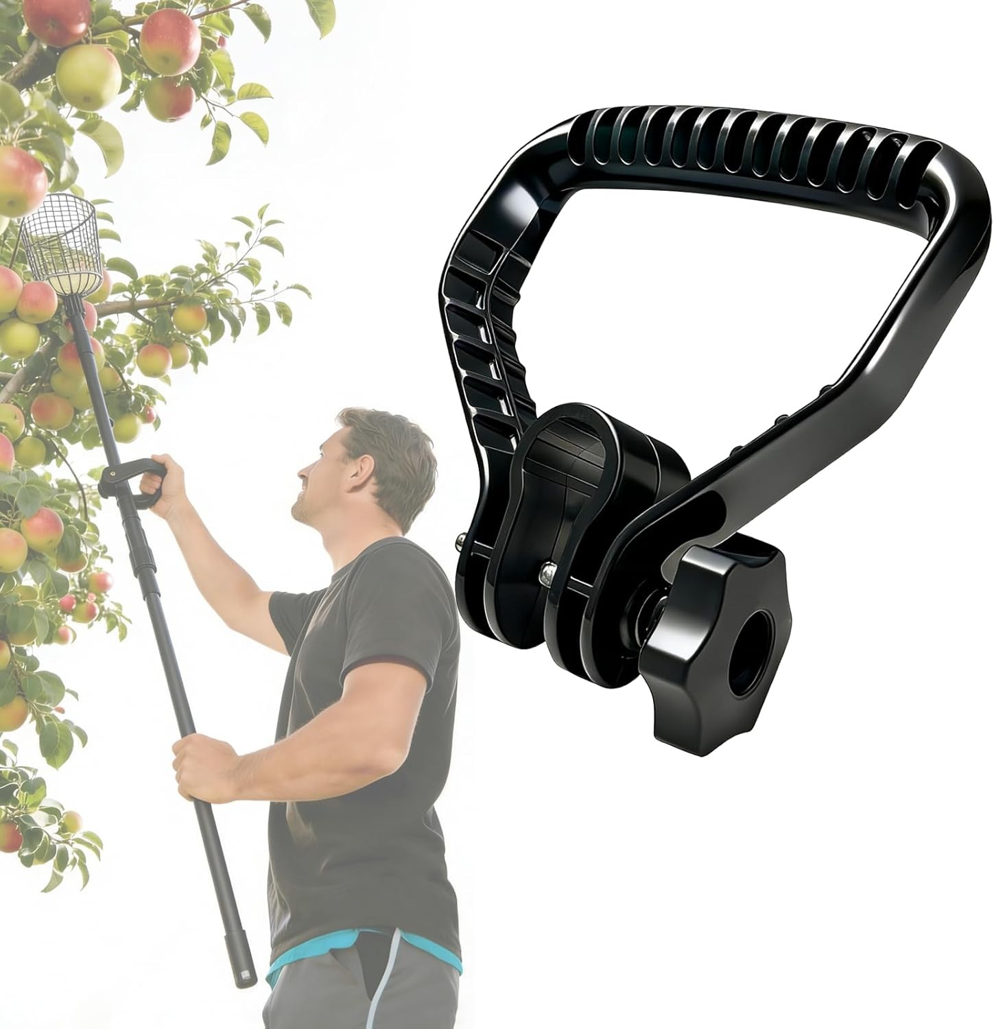 Universal Ergonomic Handle Extension,Adjustable Handle Attachment,Reduces Strain gallery
