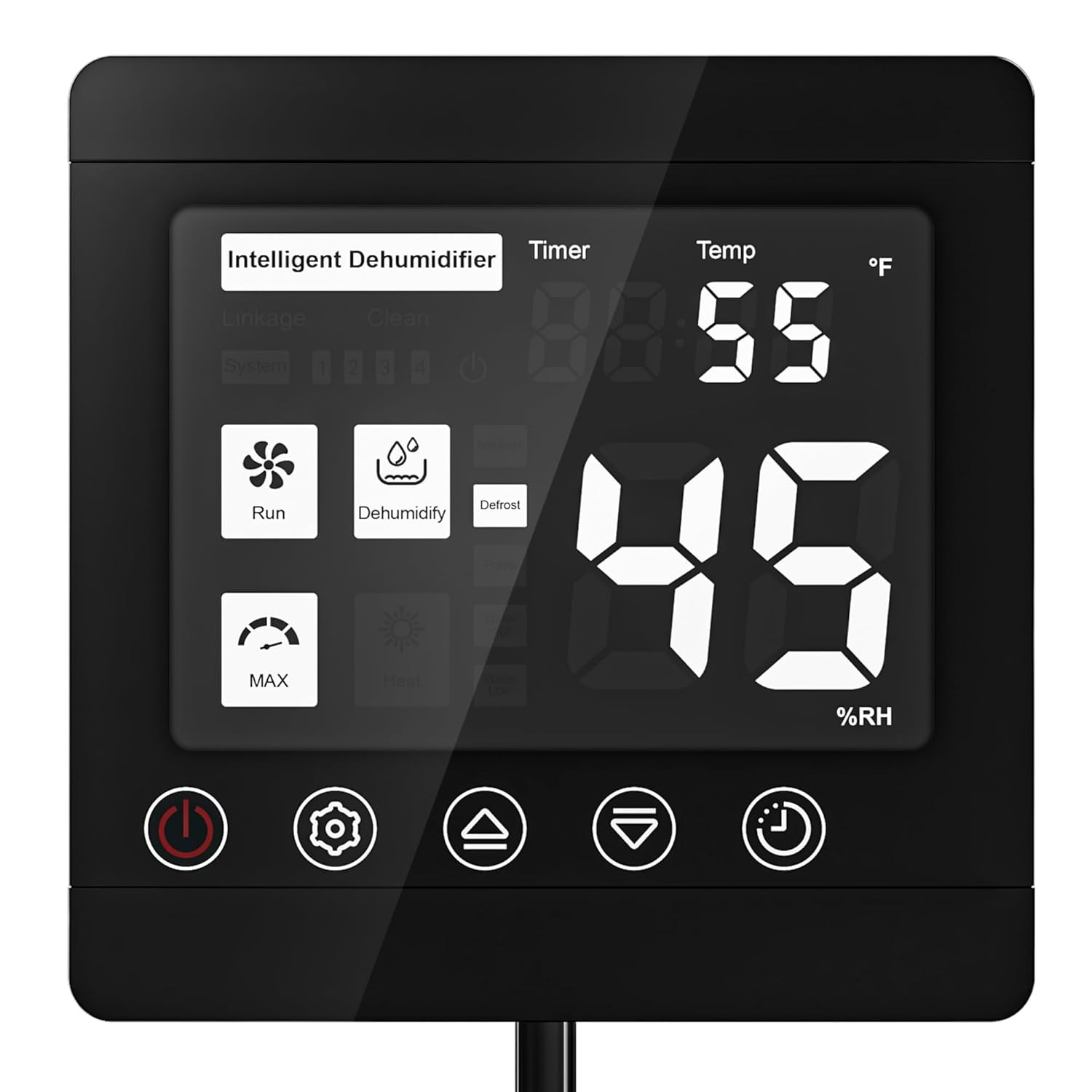 AFW Dehumidifier Remote Control - Digital Humidity & Temp, 32.8Ft Cable gallery