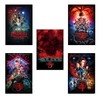 Stranger Things - Seasons 1, 2, 3, 4 & 5 - TV Show Poster Set (Regular Styles 4) gallery