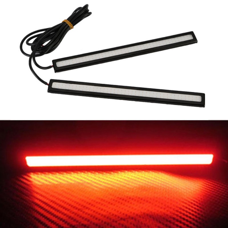 2pcs 17CM Universal COB LED Strip Car Daytime Running Fog Lamp DRL Driving Strip gallery