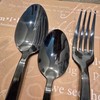 80-Piece Black Silverware Set, Premium 18/0 Stainless Steel Flatware Set for 8 gallery