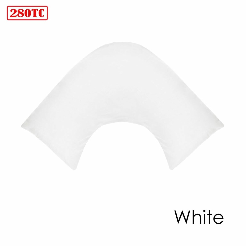 280TC Polyester Cotton V Shape Pillowcase