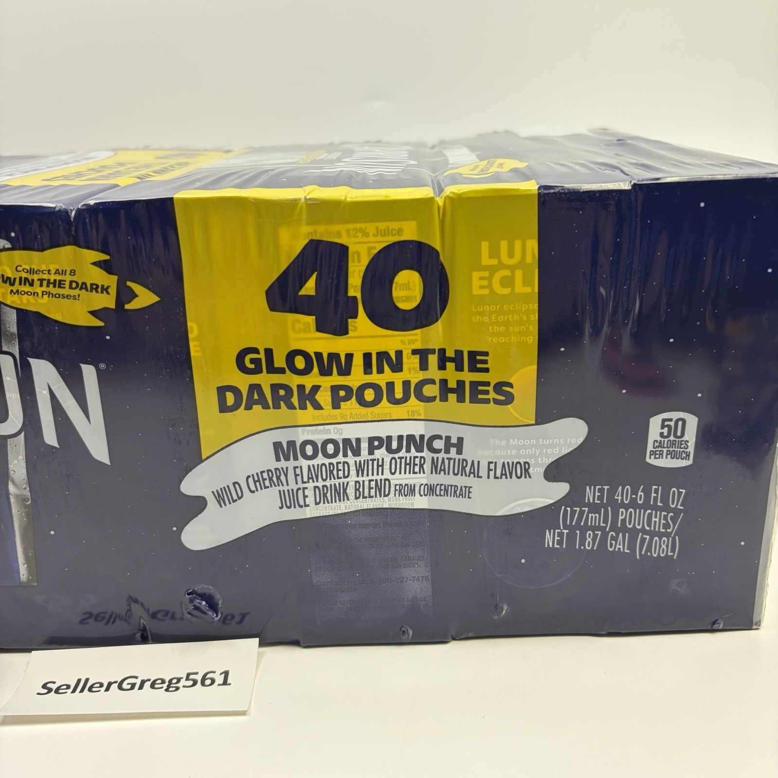 Capri Sun Limited Edition Moon Punch Glow In The Dark Wild Cherry BB 7/25/2026 gallery