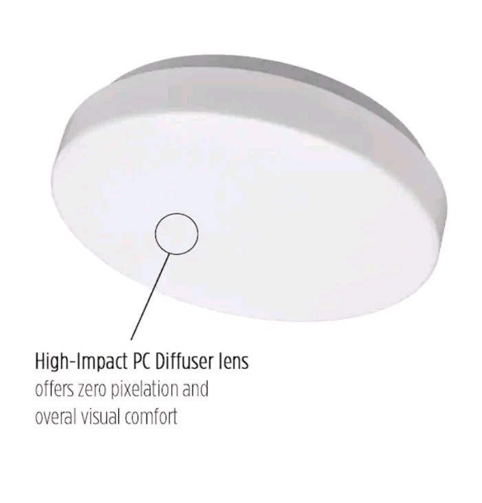 2-7 in. White Closet Light LED Flush Mount Ceiling Light Fixture 810LM Bright gallery