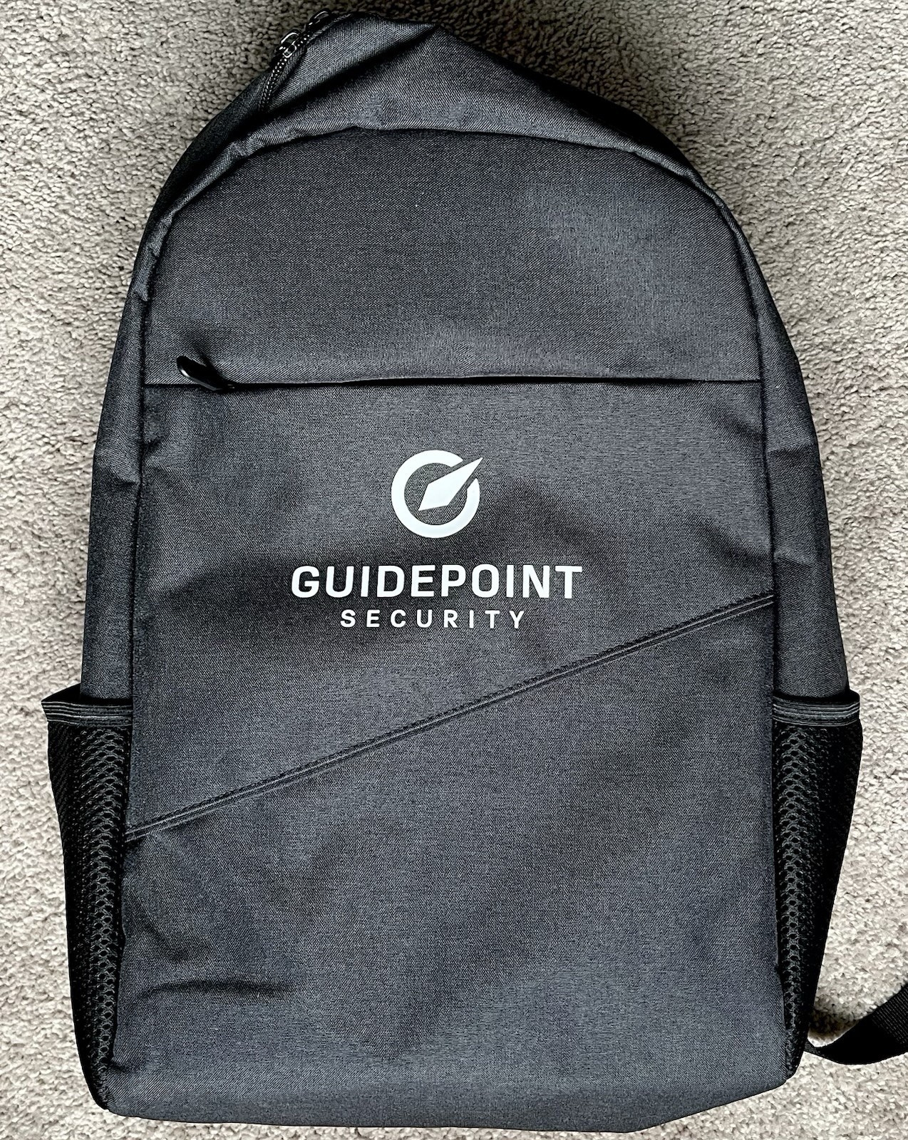 LOGOMARK Lightweight Guidepoint Security Backpack Bag – Black