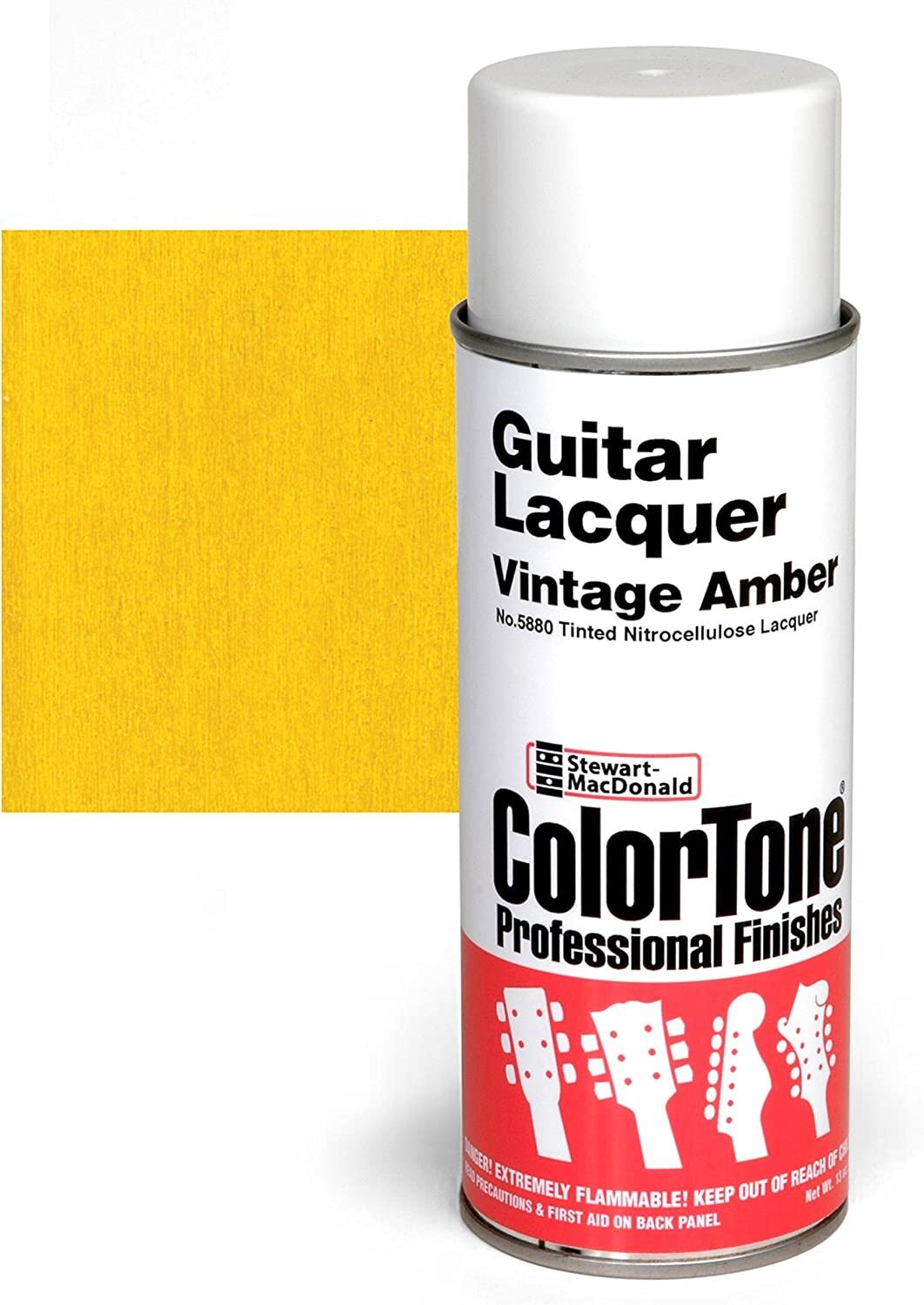 ColorTone Tinted Aerosol Guitar Lacquer, Vintage Amber gallery