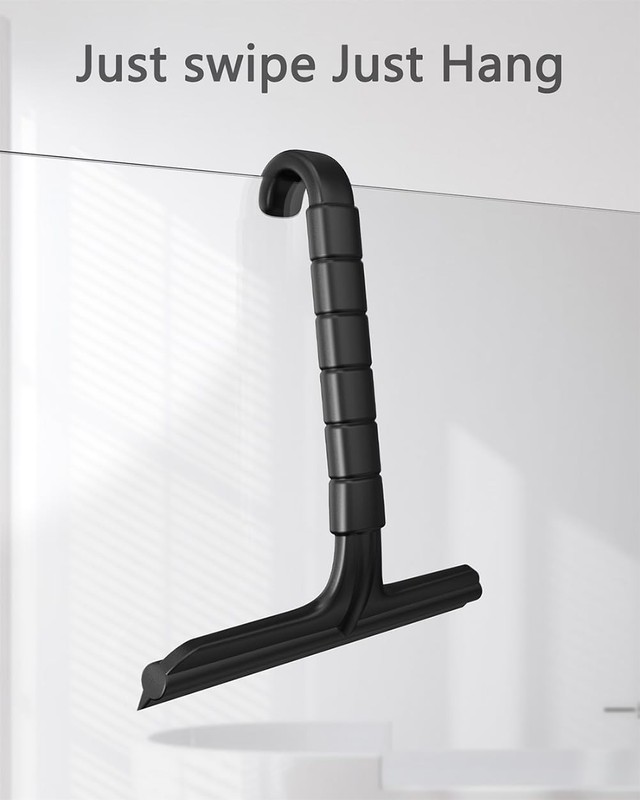 Shower Squeegee for Glass Doors, Multi-Purpose Home Car Cleaning Tool gallery