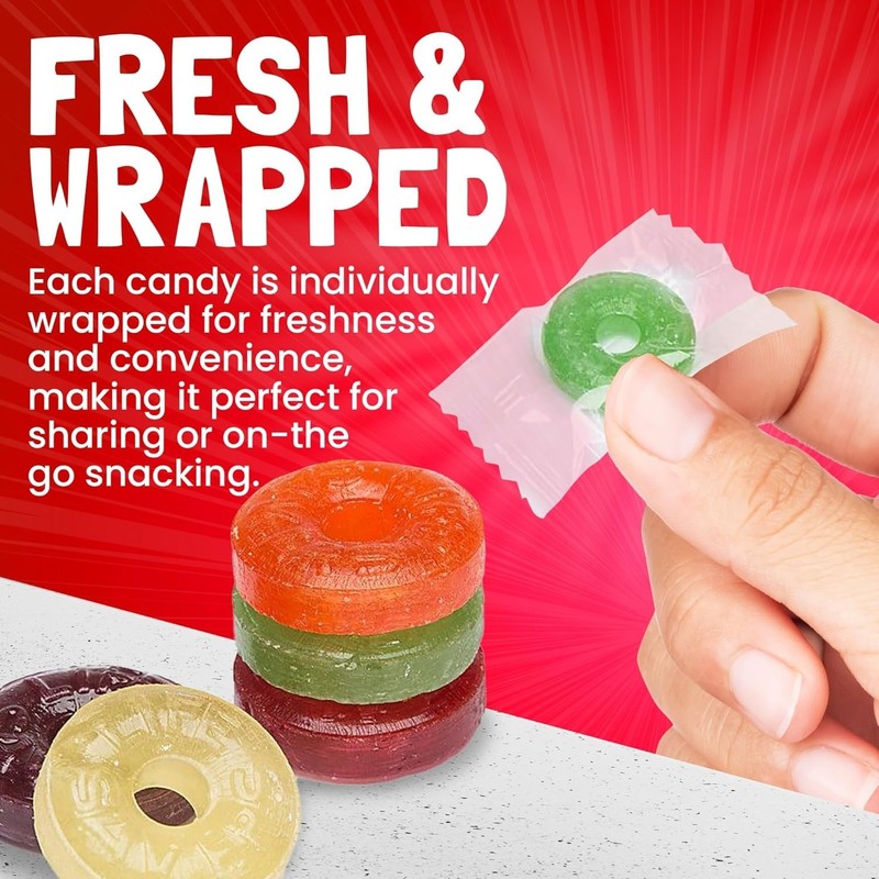 Life Savers 5 Flavors, Assorted Fruit Flavored, Bulk Hard Candy (2 Pounds) Sale! gallery