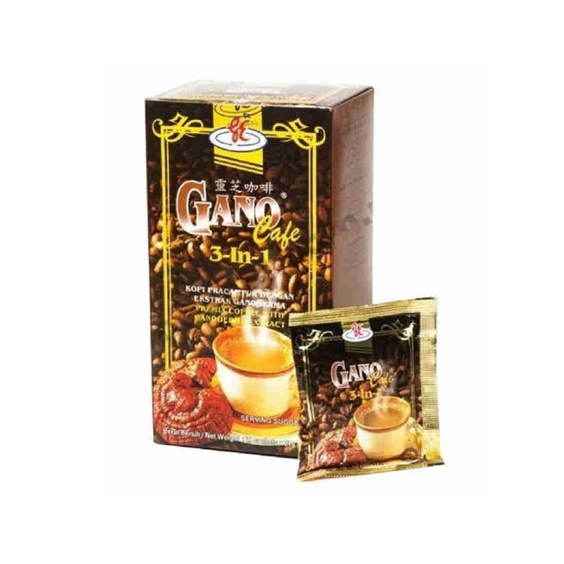 10 Boxes Ganocafe Organic Ganoderma Coffee Gano Excel 3in1 Cafe Latte (Express) gallery
