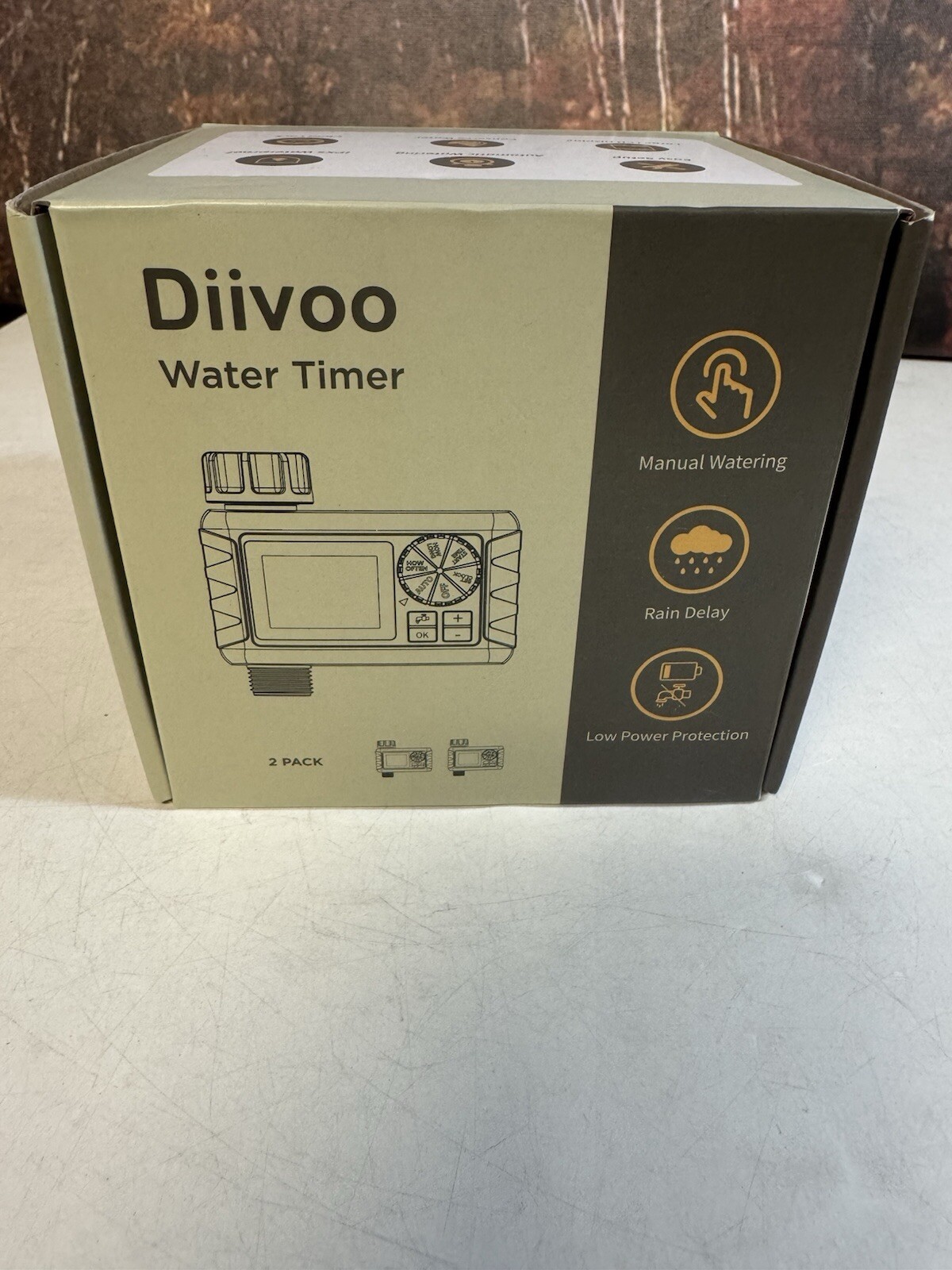 Diivoo WT-01 Water Hose Timer Outdoor Garden Sprinkler Lawn Drip Irrigation Pool gallery