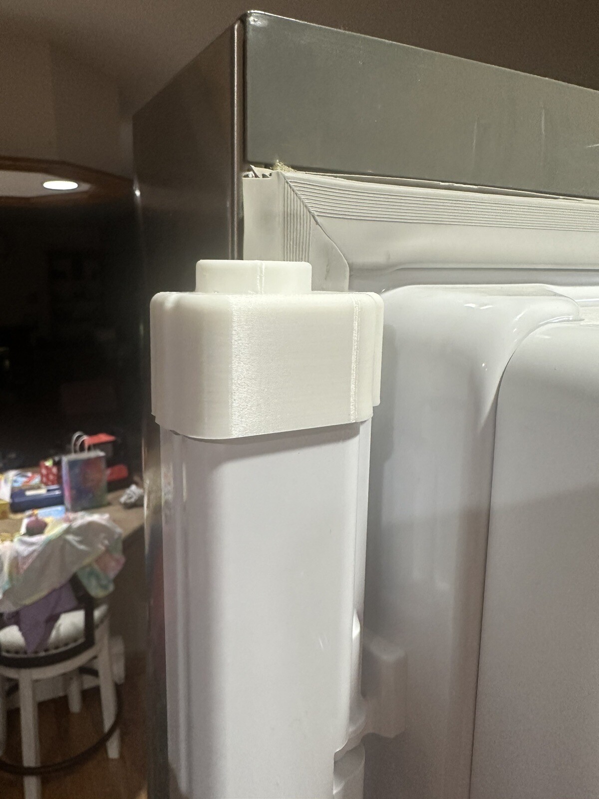Samsung Refrigerator Door Flipper(mullion) Repair Part. Read Description gallery