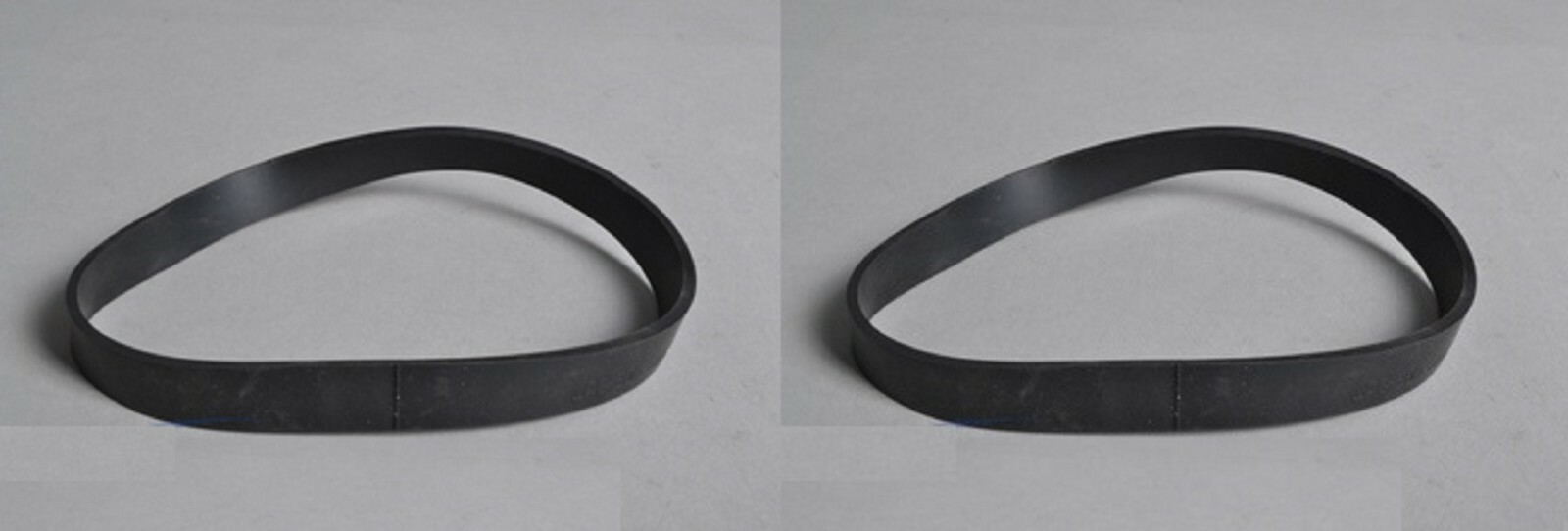 Fits Hoover Dial-A-Matic Upright Flat Rubber Belts 2 in Pack - 12471, 40201050 gallery