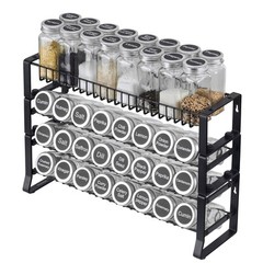 Spice Rack Organizer for Cabinet Kitchen Countertop Seasoning Organizer 18×11 in