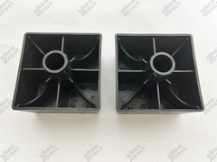 Ikea Kivik replacement black plastic legs # 121236 (2 pack) – NEW USA shipped