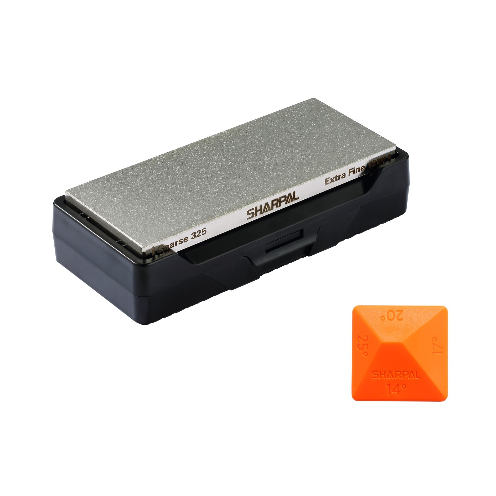 Doublesided Diamond Sharpening Stone Whetstone Knife Sharpener with Storage Base gallery