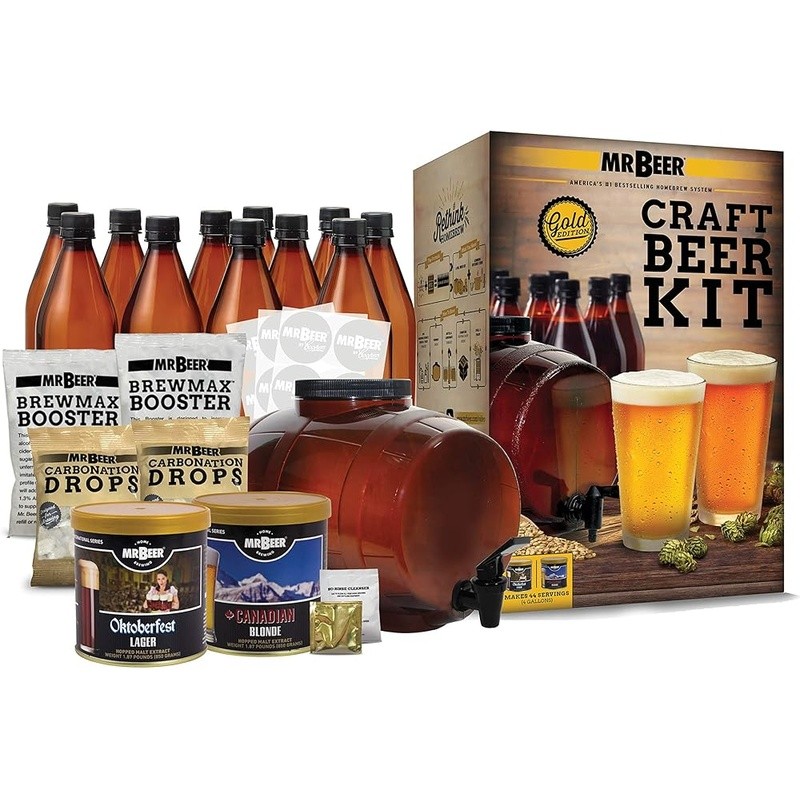 All-in-One Home Brewing Kit Easy DIY Beer Making Supplies Fermentation Equipment gallery