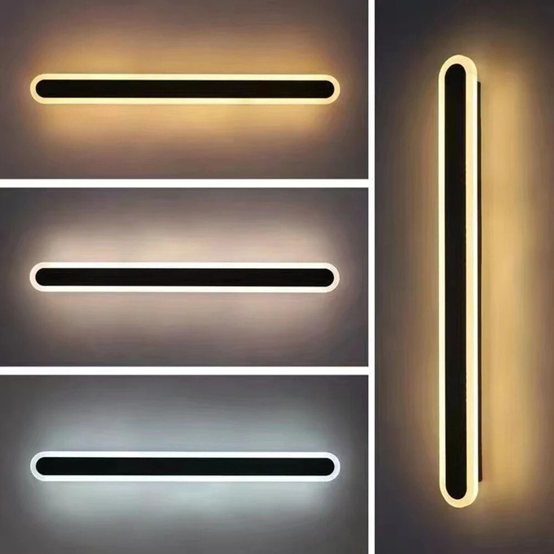 Minimalist LED Wall Sconce Light Linear Wall Lamp Outdoor Lighting Fixture Lamp gallery