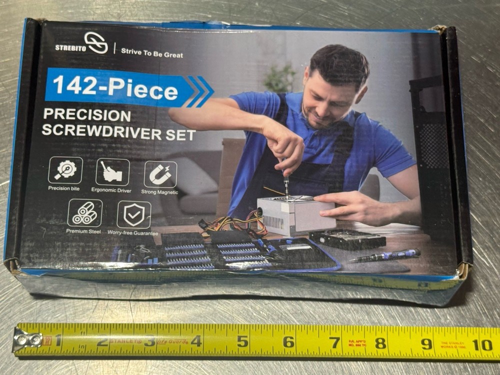 STREBITO Screwdriver Sets 142-Piece Electronics Precision Screwdriver