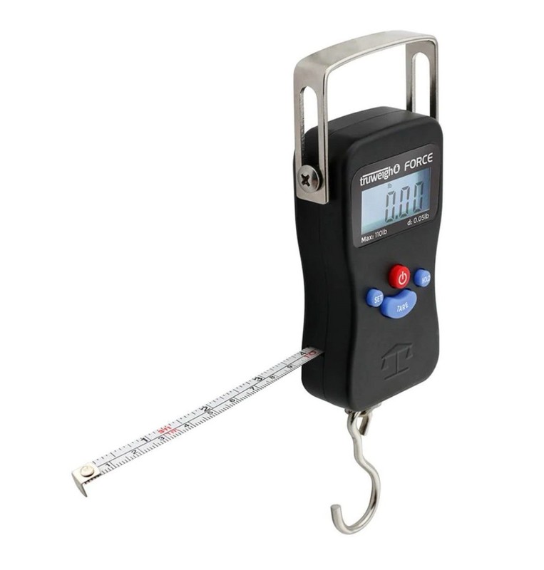 Truweigh - Force Digital Hanging Scale - 110lb x 0.05lb gallery