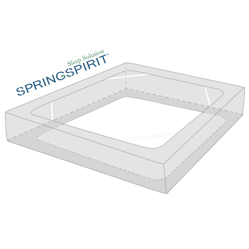 Box Spring Cover with Smooth Elastic Woven Washable Gray Twin/Full/Queen/King gallery