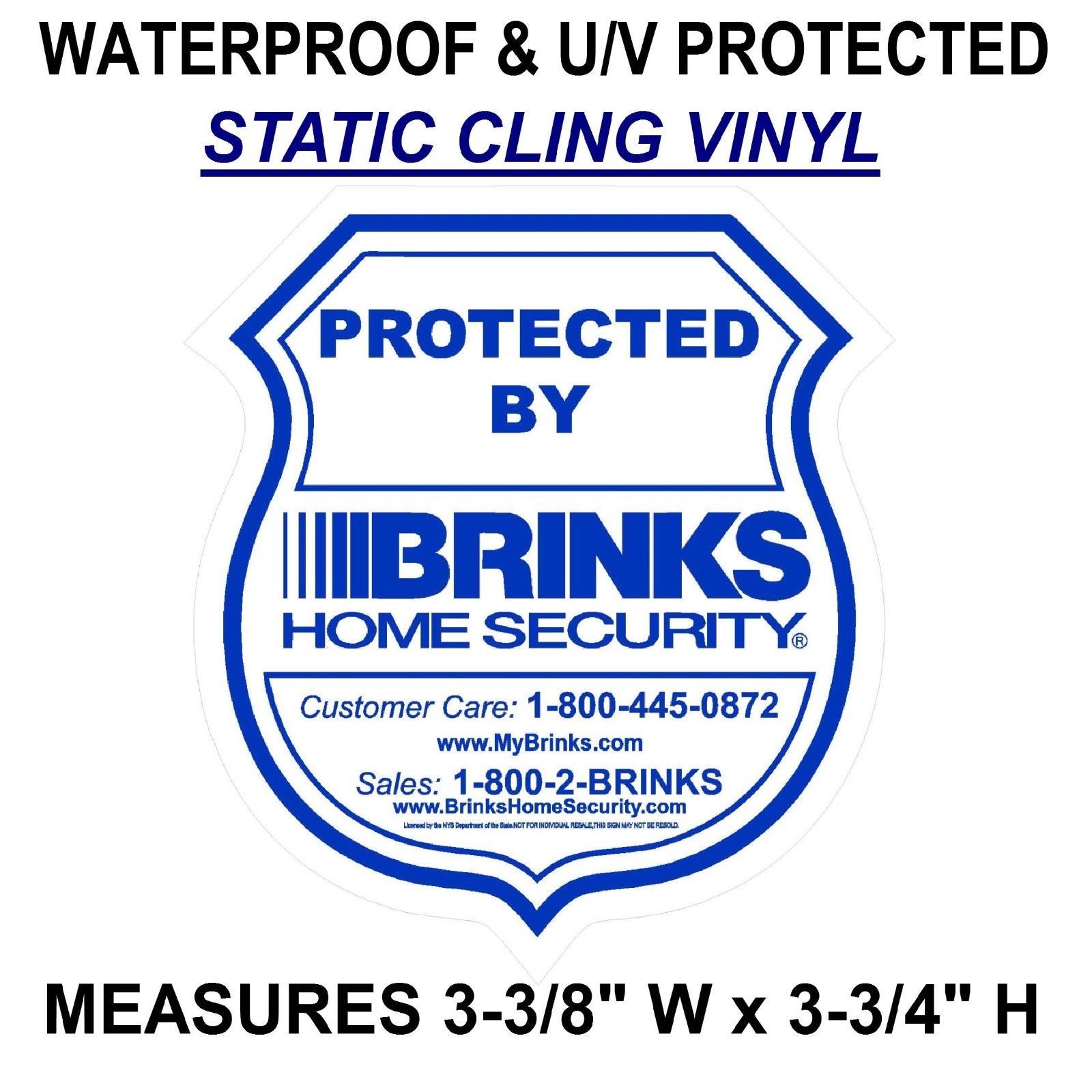 Lot Home Surveillance Security Camera Video Stickers Warning Decal Outdoor Signs gallery