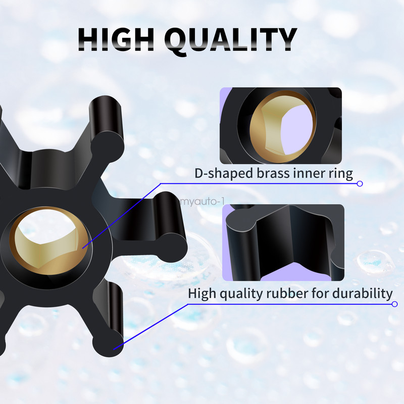 2 pack Impeller for Utility Water Transfer Pump Fits 1/10th HP & 1/12th HP gallery