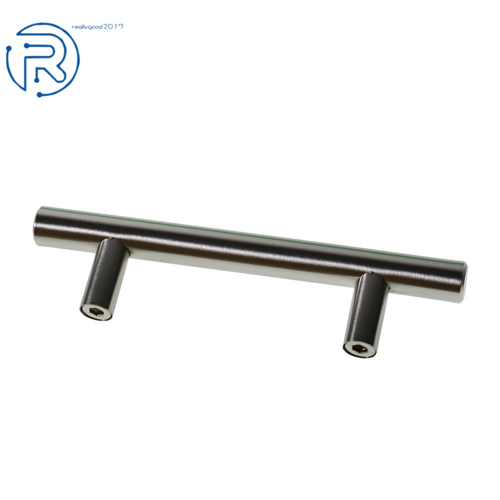 30 Pack 5 in Stainless Steel T Bar Pulls Knobs Cabinet Door Kitchen Drawer gallery