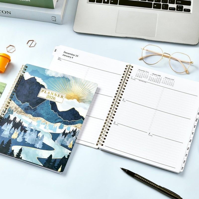2026 Planner - JAN 2026 - DEC 2026, Planner 2026, 8'' x 10'', 2026 Planners W... gallery