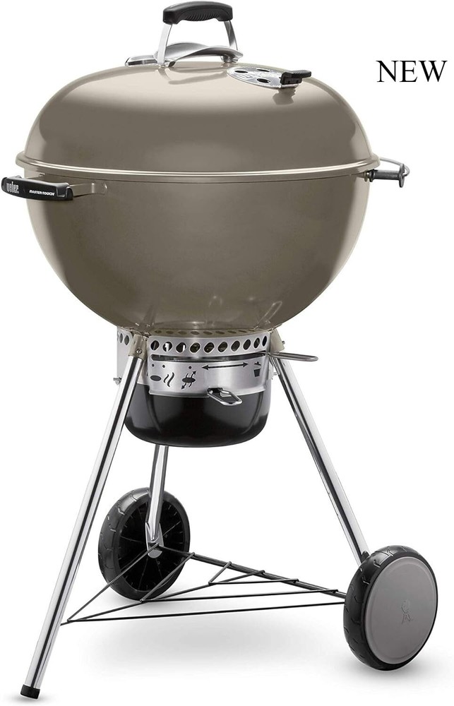 Weber Master-Touch 22" Charcoal Grill, Smoke, Grill Only