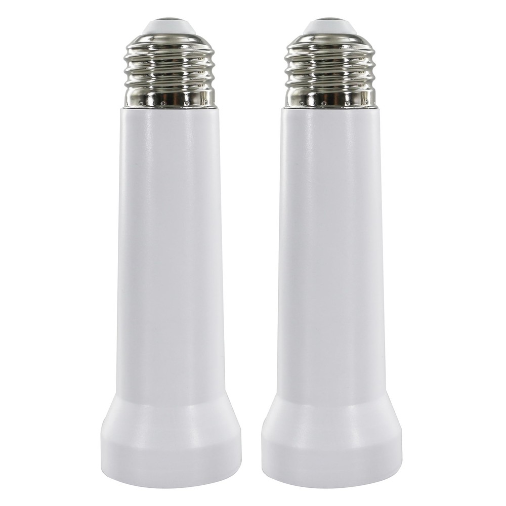 Light Socket Extender, E26/E27 Light Bulb Socket Extender Standard Medium Base,