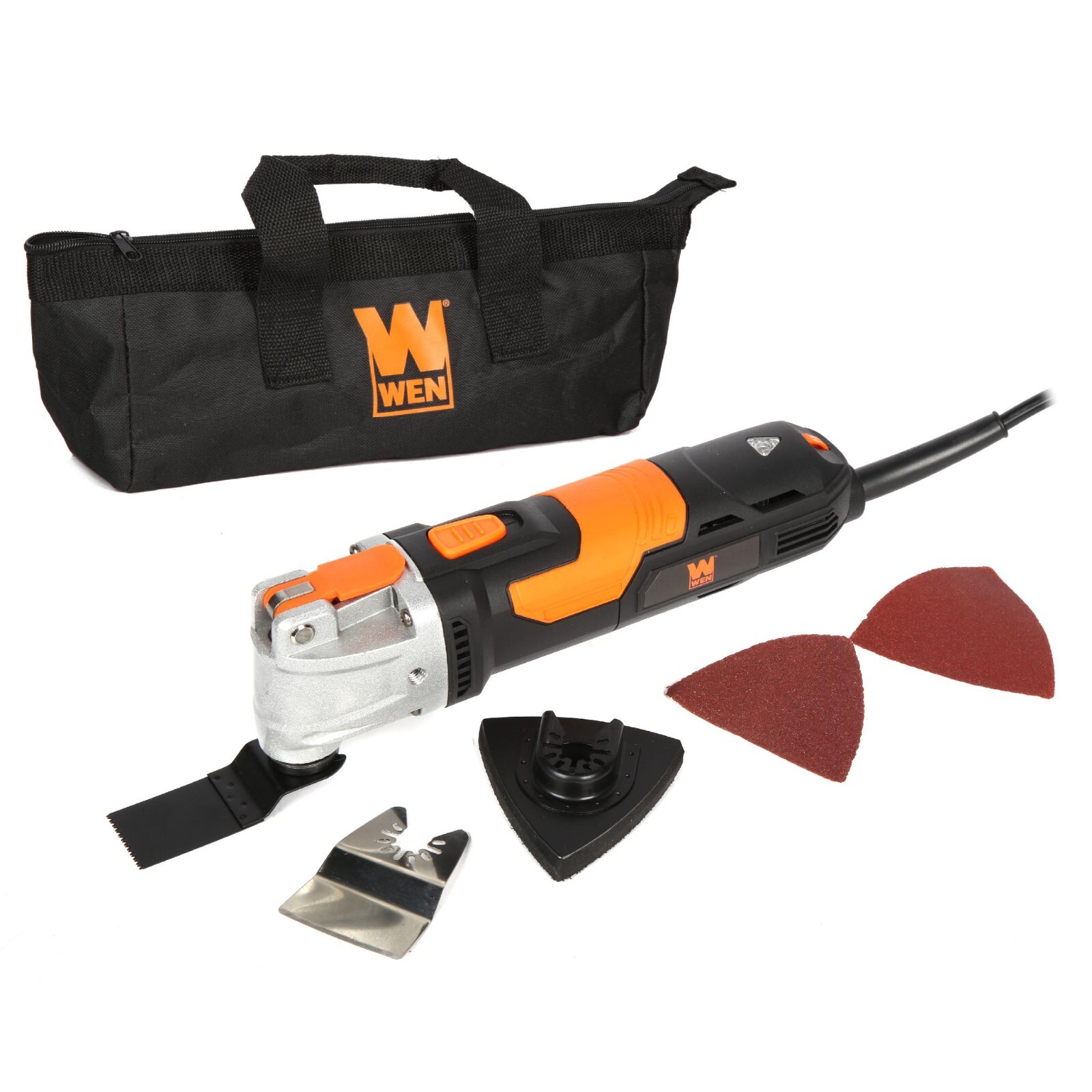 WEN MT3537 3.5A Quick-Release Variable Speed Multi-Function Oscillating Tool Kit gallery